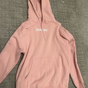 Glossier Soft Pink Sweatshirt